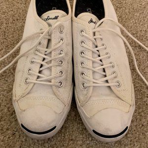 White Converse Jack Purcell Sneaker